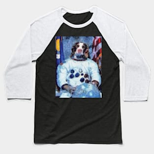 Space Dog Baseball T-Shirt